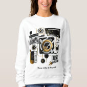 Sweatshirt "L'évolution technologique dévoilée" (Devant)