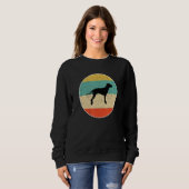 Sweatshirt Lévrier Bleu (Devant entier)