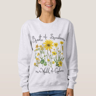 Sweatshirt L'explosion de soleil dans un monde de couleurs
