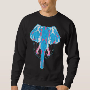 Sweatshirt Lgbt Drapeau Transsexuel Elephant Trans Prith Mois