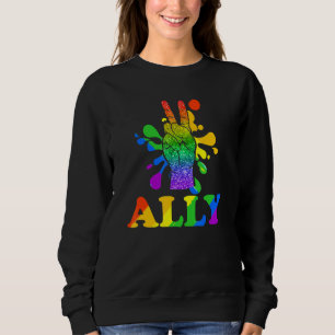 Sweatshirt Lgbt Fière Allée Vous Avez Une Allée En Moi Arc En