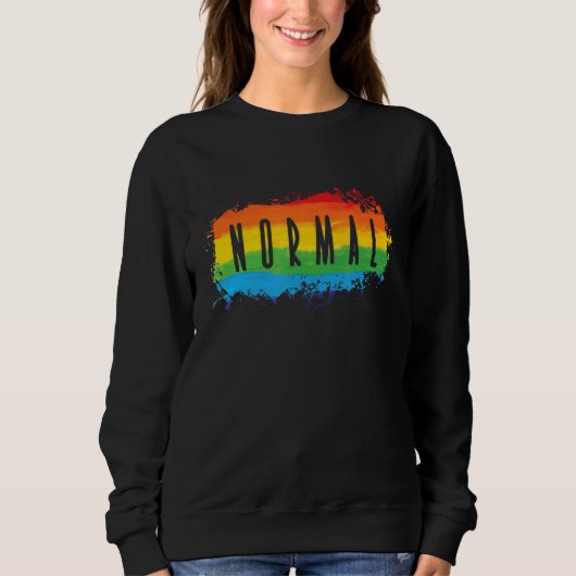 Sweatshirt LGBT Normal (Devant)