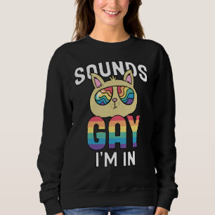 Sweatshirt Lgbt Pride Lgbtq Drapeau Sonne Gay Im In