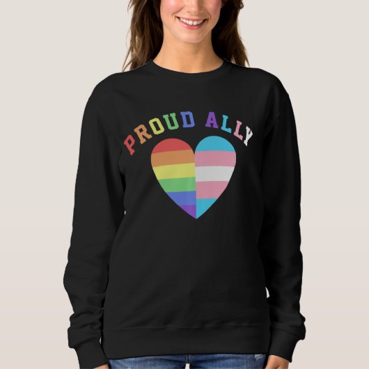 Sweatshirt Lgbt Pride Mois Fier Maman Gay pride Lesbian Pride (Devant)