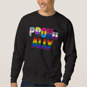 Sweatshirt Lgbtq Black Pride Fier Ally Lesbian Gay Bi Trans