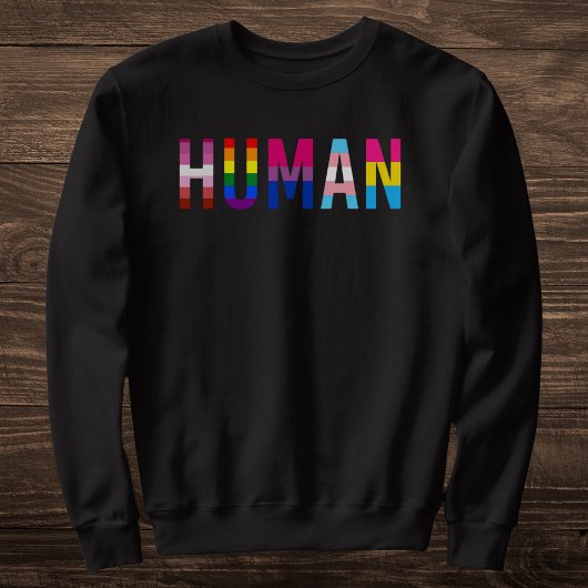 Sweatshirt LGBTQ+ Pride humaine