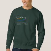 Sweatshirt LGBTQ Pride Rainbow Queer (Devant)