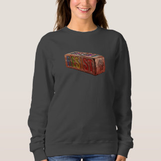 Sweatshirt LGBTQ+ "RESISTER" Brick
