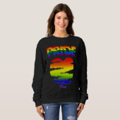 Sweatshirt LGTB Pride Flag  17 (Devant entier)