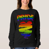 Sweatshirt LGTB Pride Flag  17 (Devant)