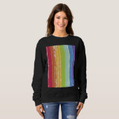 Sweatshirt LGTB Pride Flag  40 (Devant entier)