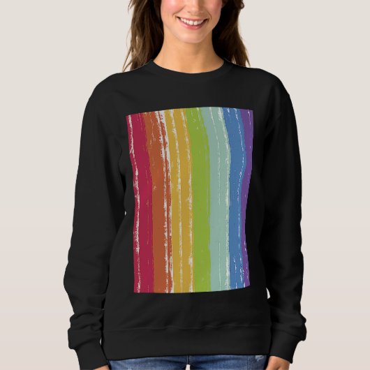 Sweatshirt LGTB Pride Flag  40 (Devant)