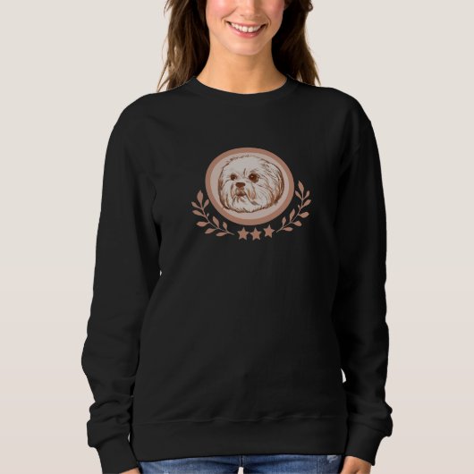 Sweatshirt Lhasa Apso (Devant)