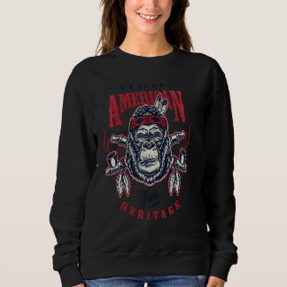 Sweatshirt L'héritage amérindien Free Soul
