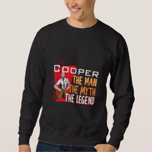 Sweatshirt L'homme le mythe la légende Cooper