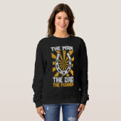 Sweatshirt L'Homme Le Papa Le Farrier Forgeant Forge Un (Devant entier)