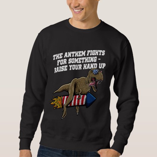 Sweatshirt L'hymne se bat pour quelque chose d'indépendance 4 (Devant)