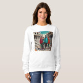 Sweatshirt Libérer la Palestine (Devant entier)