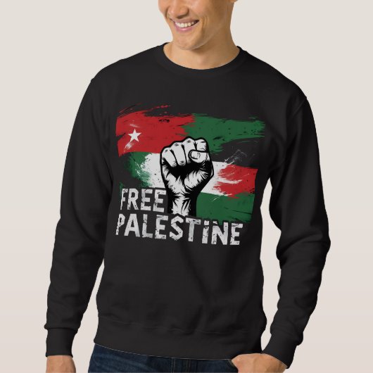 Sweatshirt Libérez la Palestine (Devant)