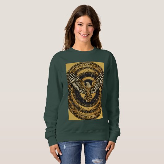 Sweatshirt Liberté en vol (Devant entier)