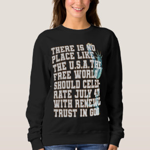 Sweatshirt Liberté et Justice FAJ 1