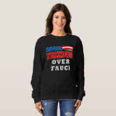 Sweatshirt Liberté sur Fauci (Devant entier)