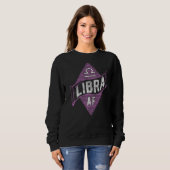 Sweatshirt Libra Af Astrologie Libra Zodiac Anniversaire 2 (Devant entier)