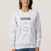 Sweatshirt libra zodiac (Devant)