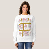 Sweatshirt Licorice Irrésistible en crème glacée en Caramel (Devant entier)