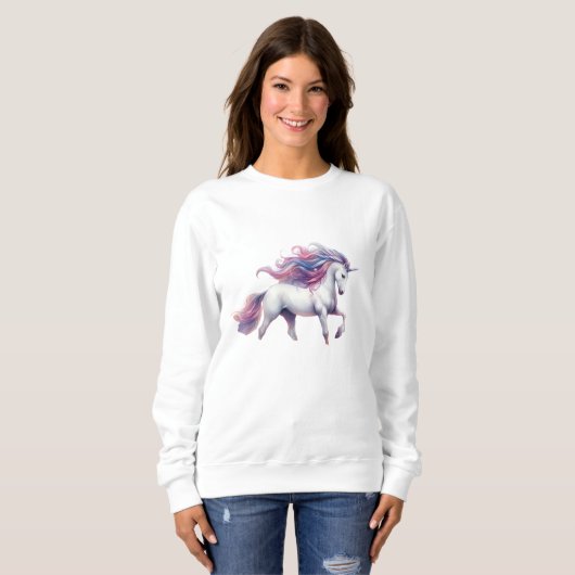 Sweatshirt licorne (Devant entier)