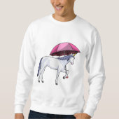 Sweatshirt Licorne avec parapluie (Devant)