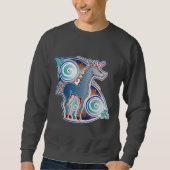 Sweatshirt Licorne celtique (Devant)