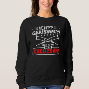 Sweatshirt Ligament Cruciale Ich Riissen Nicht So Wie Mein Cr