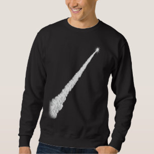 Sweatshirt Ligne artistique de traînée de vapeur au lancement
