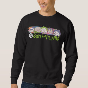 Sweatshirt Ligne de dessins animés des Super-Vilains de DC