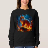 Sweatshirt Ligne de tir enchantée (Devant)