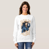 Sweatshirt Ligne De Vêtements De Desigs (Devant entier)