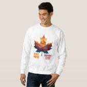 Sweatshirt Ligne De Vêtements De Desigs (Devant entier)