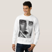 Sweatshirt Ligne De Vêtements De Desigs (Devant entier)