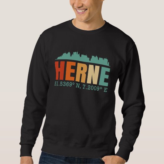 Sweatshirt Ligne d'horizon d'Herne (Devant)