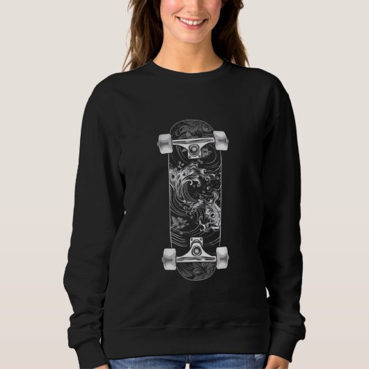Sweatshirt Ligne du tableau de bord (Devant)
