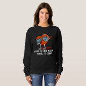 Sweatshirt Like Passing Wind Love Stinks  Valentines Day Humo (Devant entier)
