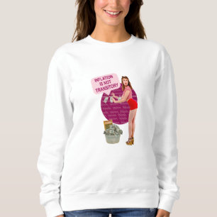 Sweatshirt L'inflation n'est pas transitoire