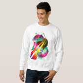 Sweatshirt lion (Devant entier)