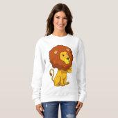 Sweatshirt Lion avec boucles (Devant entier)