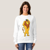 Sweatshirt Lion avec peigne (Devant entier)