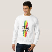 Sweatshirt Lion de roi (Devant entier)
