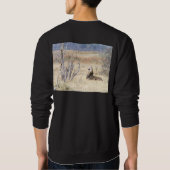 Sweatshirt Lion de Yawning (Dos)
