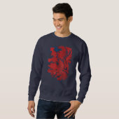 Sweatshirt Lion écossais (Devant entier)