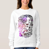 Sweatshirt Lion Grace & Hustle (Devant)